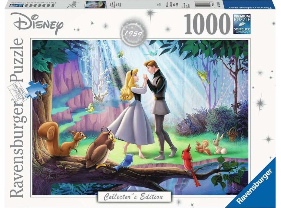 RAVENSBURGER Puzzle Šípková Růženka 1000 dílků