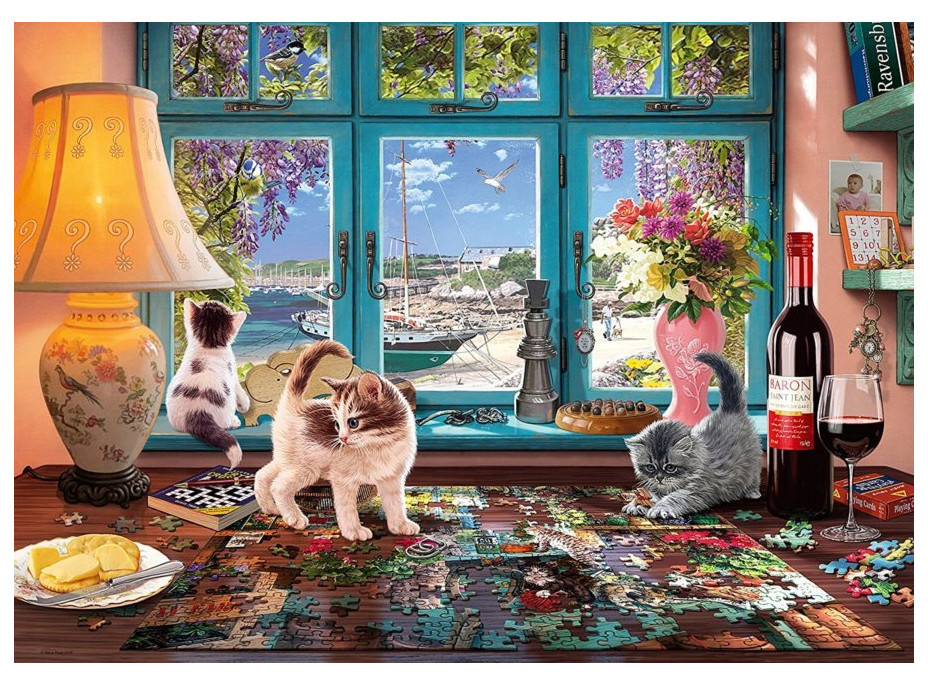 RAVENSBURGER Puzzle Skládačův stůl 1000 dílků