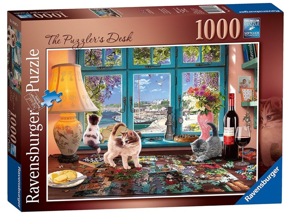 RAVENSBURGER Puzzle Skládačův stůl 1000 dílků