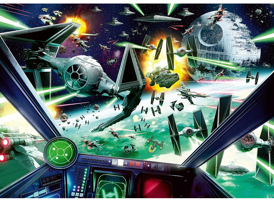 RAVENSBURGER Puzzle Star Wars: X-Wing Kokpit 1000 dílků