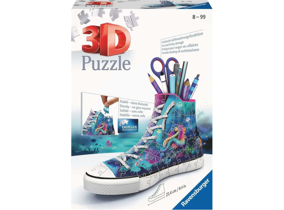 RAVENSBURGER 3D puzzle Kecka Kouzelná mořská víla 112 dílků