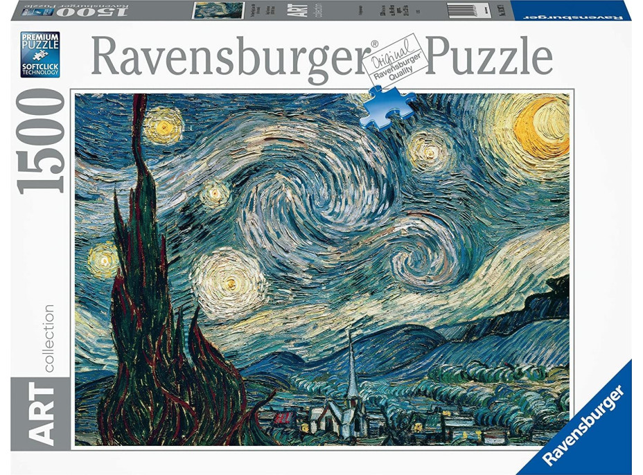 RAVENSBURGER Puzzle Art Collection: Hvězdná noc 1500 dílků