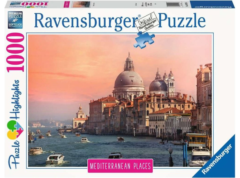 RAVENSBURGER Puzzle Itálie 1000 dílků