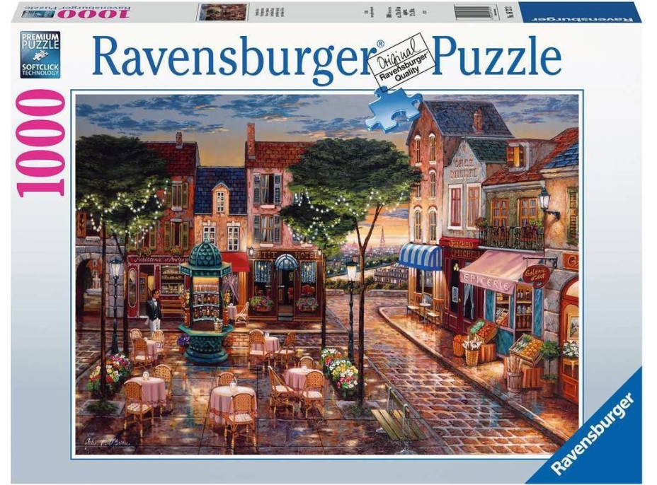 RAVENSBURGER Puzzle Dojmy z Paříže 1000 dílků