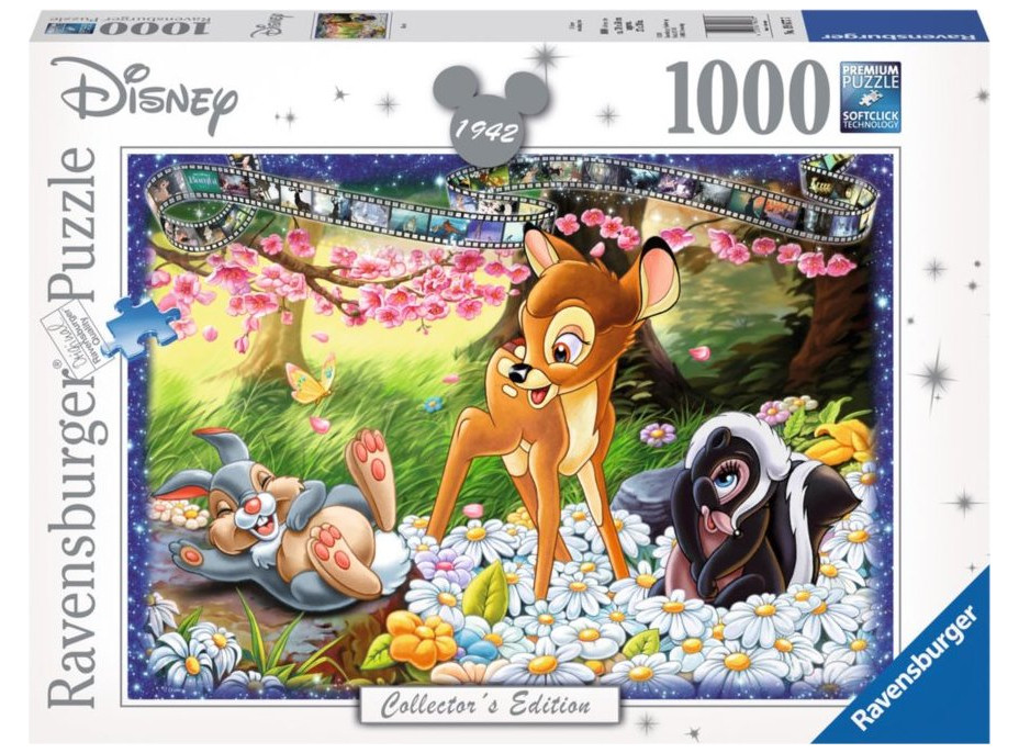 RAVENSBURGER Puzzle Bambi 1000 dílků