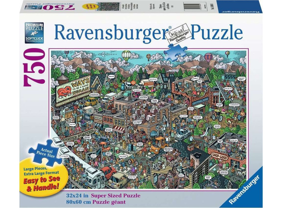 RAVENSBURGER Puzzle Každodenní laskavost XL 750 dílků