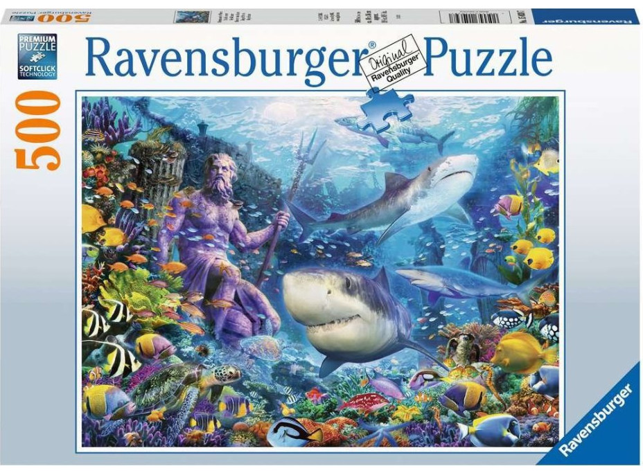 RAVENSBURGER Puzzle Král moří 500 dílků