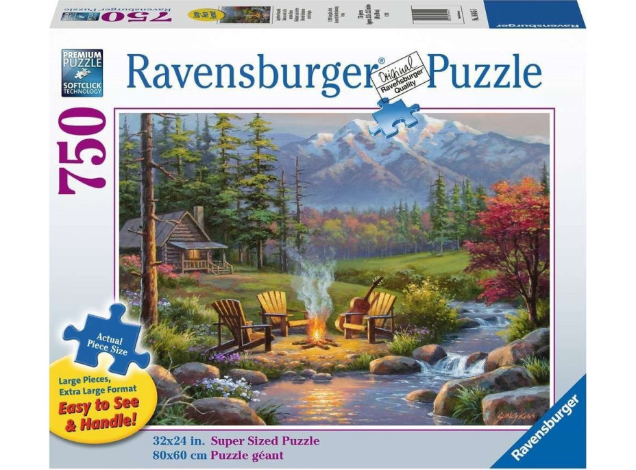 RAVENSBURGER Puzzle Království u řeky XL 750 dílků