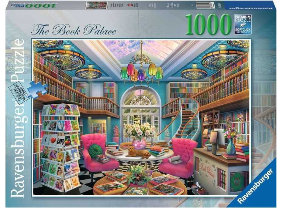 RAVENSBURGER Puzzle Palác knih 1000 dílků