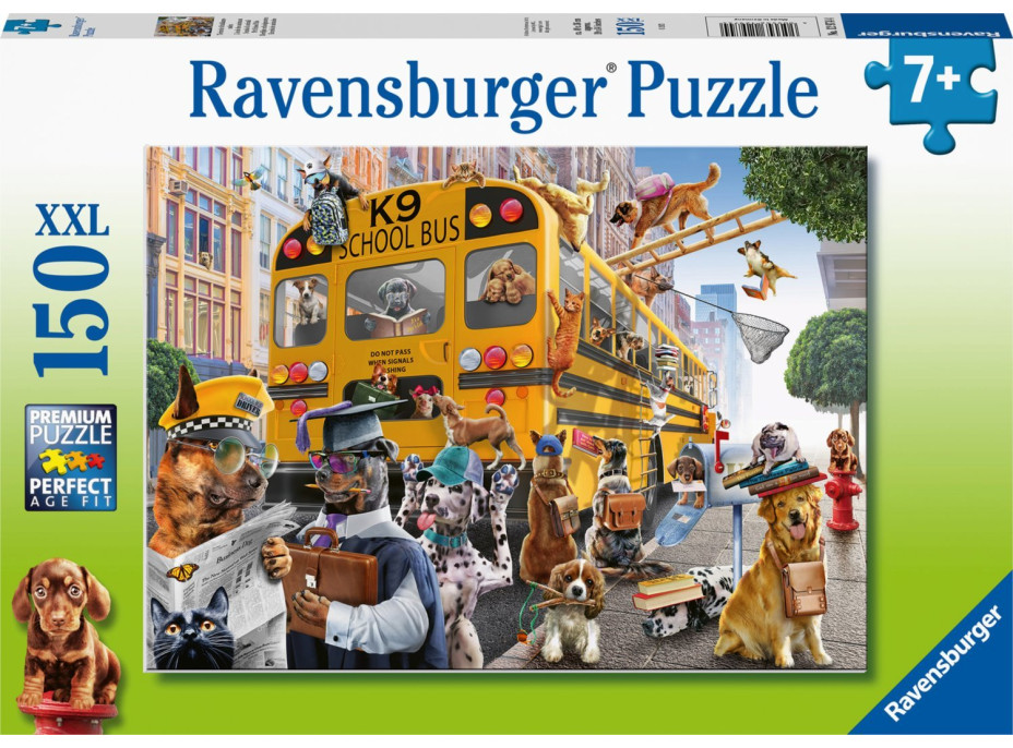 RAVENSBURGER Puzzle Školní kamarádi XXL 150 dílků