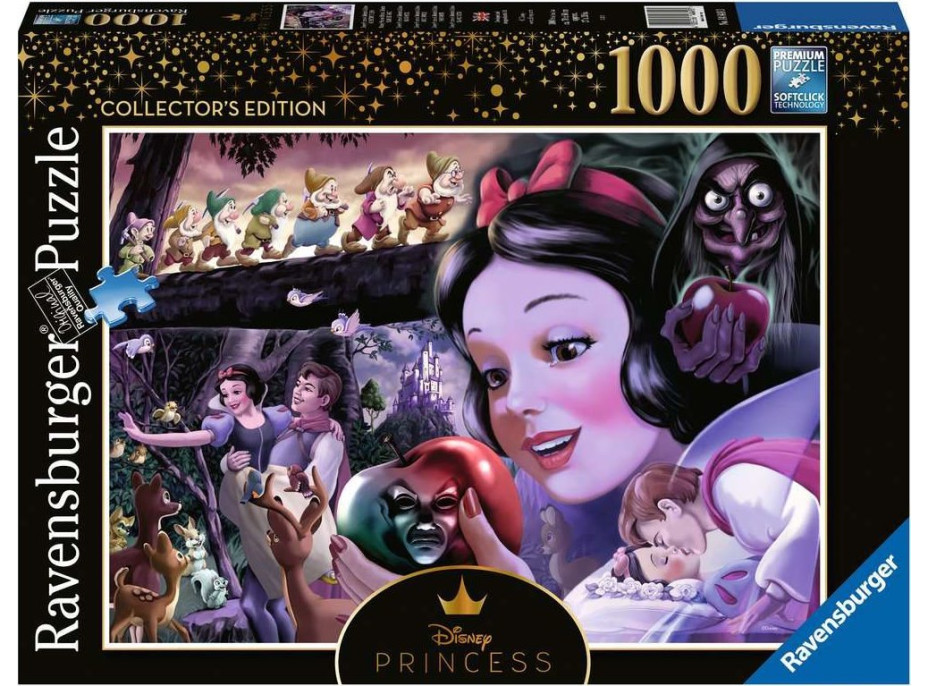 RAVENSBURGER Puzzle Disney hrdinky č.1: Sněhurka 1000 dílků