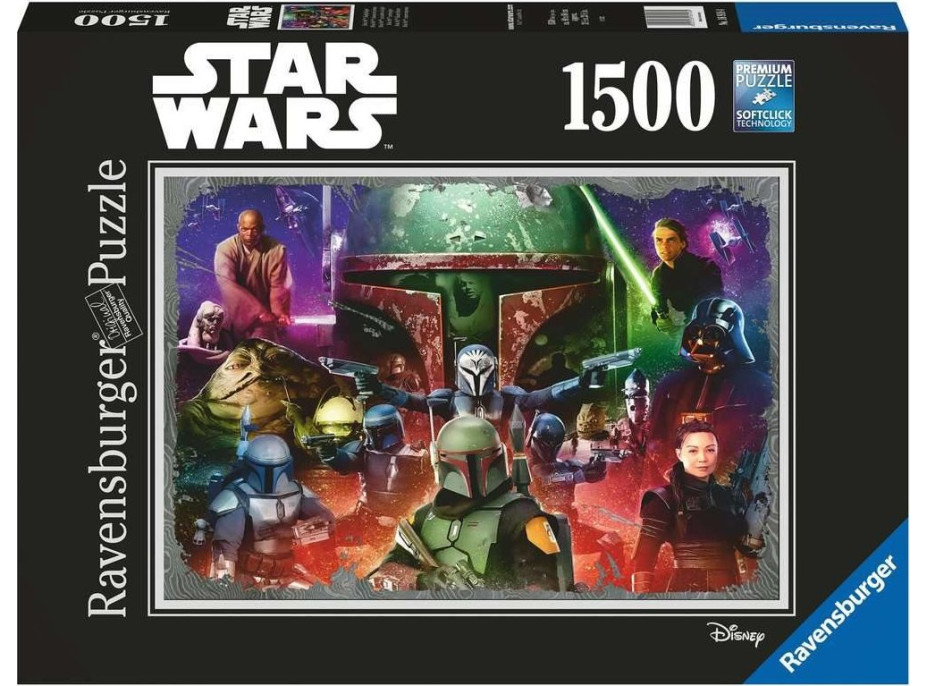 RAVENSBURGER Puzzle Star Wars 1500 dílků