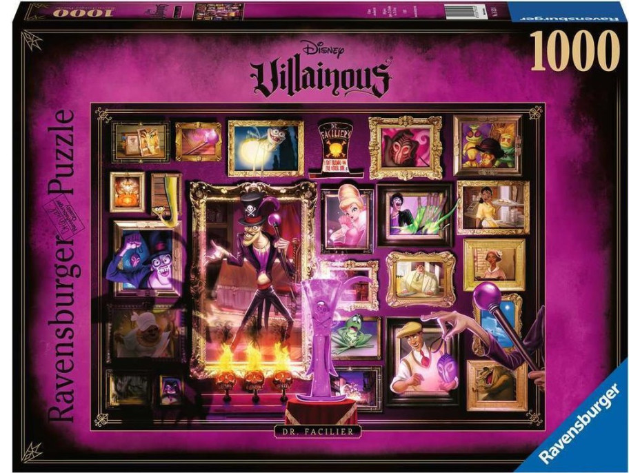 RAVENSBURGER Puzzle Disney Villainous: Doktor Facilier 1000 dílků