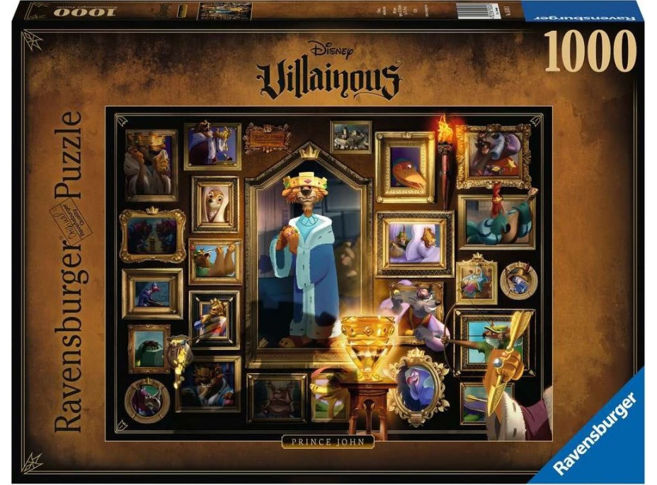 RAVENSBURGER Puzzle Disney Villainous: Princ Jan 1000 dílků