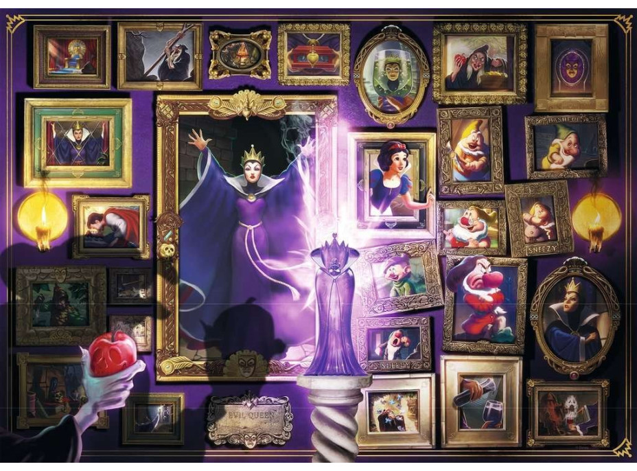 RAVENSBURGER Puzzle Disney Villainous: Zlá královna 1000 dílků