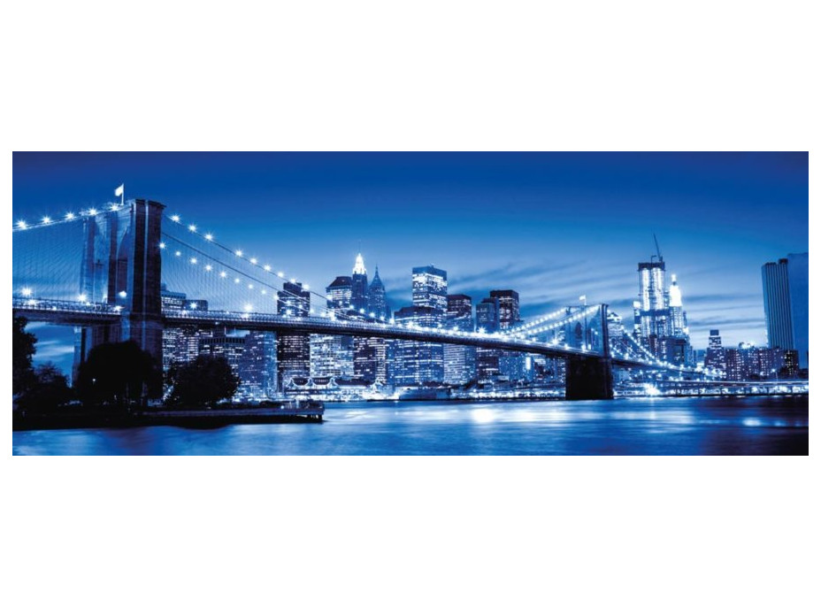 RAVENSBURGER Panoramatické puzzle Zářivý New York 1000 dílků