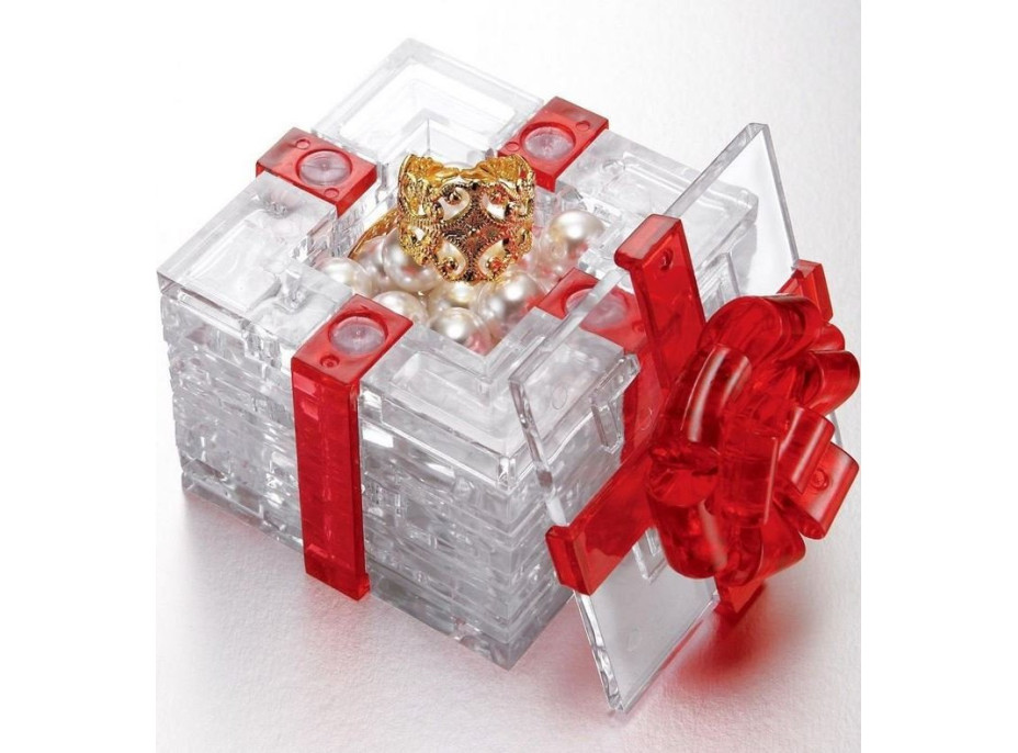 HCM KINZEL 3D Crystal puzzle Dárek 38 dílků