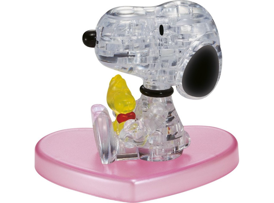 HCM KINZEL 3D Crystal puzzle Zamilovaný Snoopy 34 dílků