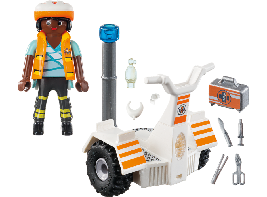 PLAYMOBIL® City Life 70052 Zásahová dvoukolka záchranářů se světly