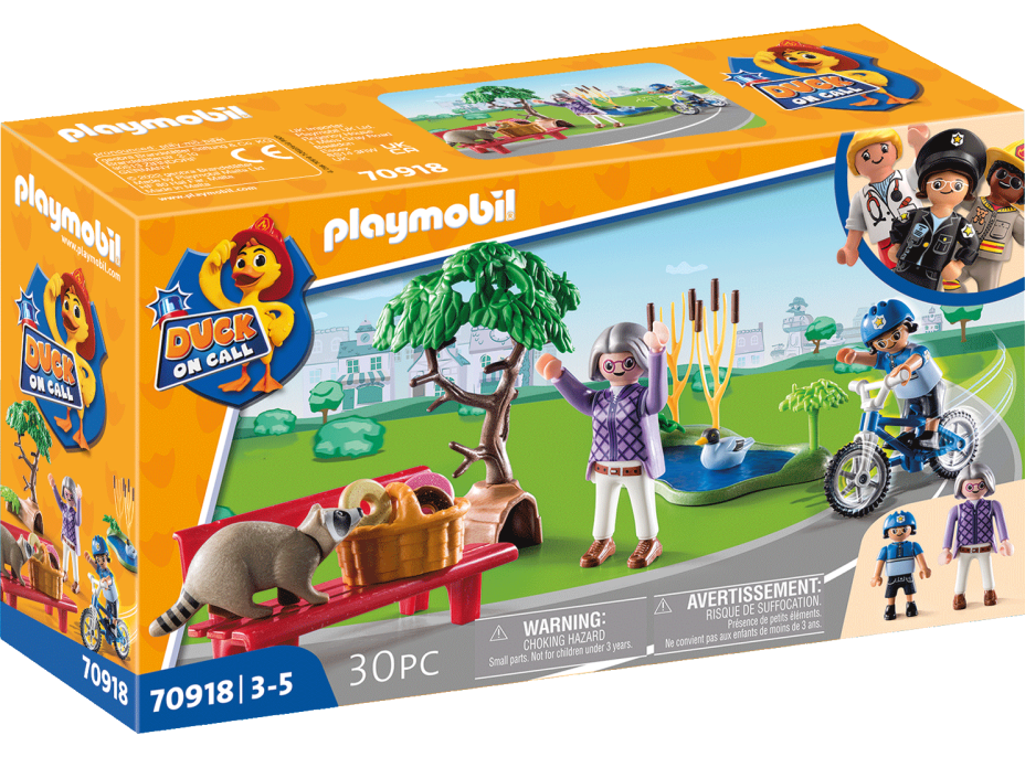 PLAYMOBIL® Duck On Call 70918 Policejní akce: Chyťte zloděje!