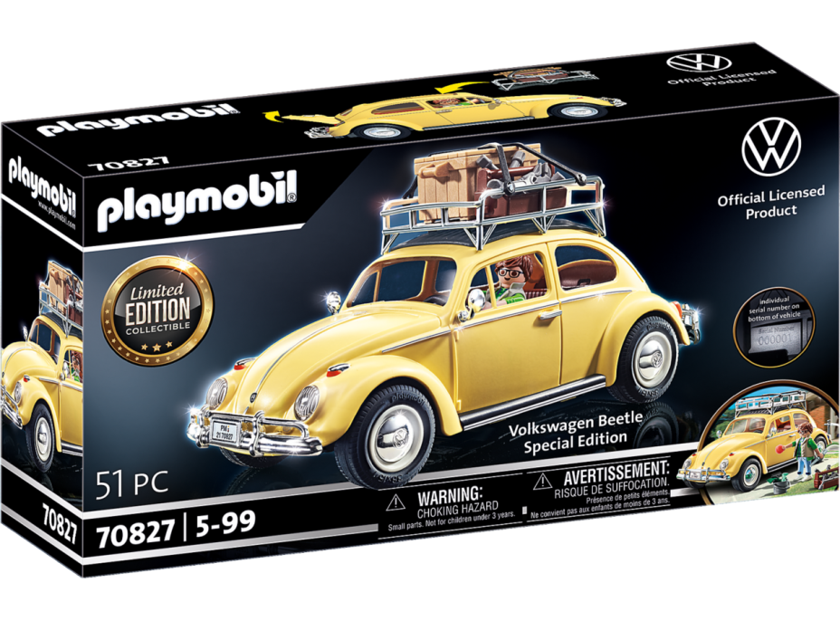 PLAYMOBIL® Volkswagen 70827 Volkswagen Brouk Speciální edice