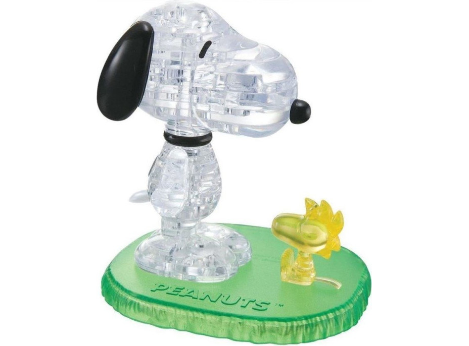 HCM KINZEL 3D Crystal puzzle Snoopy a Woodstock 41 dílků