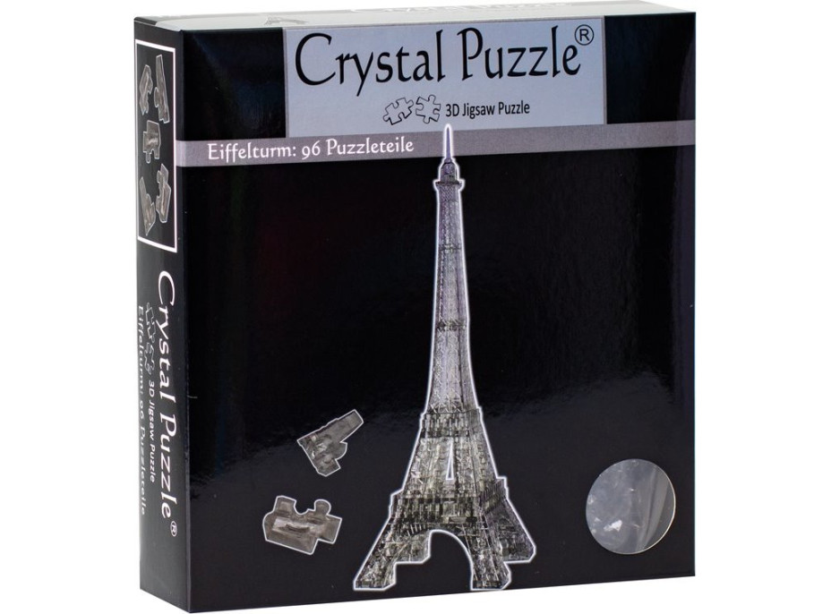 HCM KINZEL 3D Crystal puzzle Eiffelova věž 96 dílků