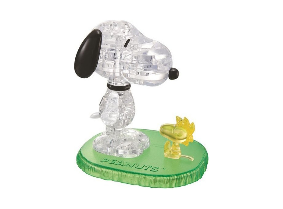 HCM KINZEL 3D Crystal puzzle Snoopy a Woodstock 41 dílků