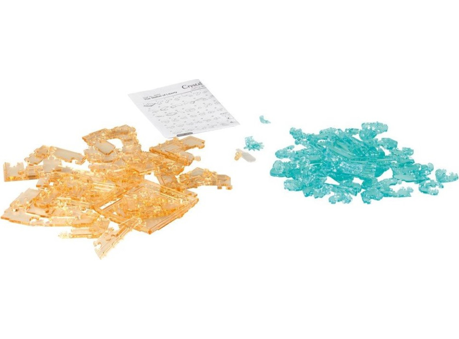 HCM KINZEL 3D Crystal puzzle Socha Svobody 78 dílků