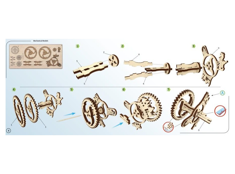 UGEARS 3D puzzle Divadlo 70 dílků