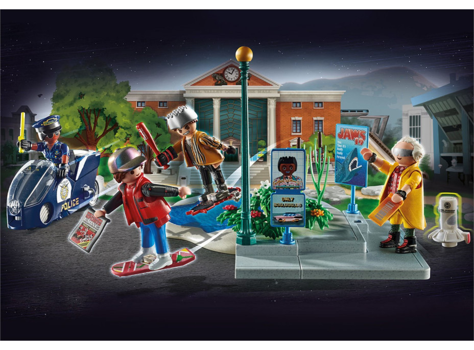 PLAYMOBIL® Back to the Future II 70634 Pronásledování s hoverboardem