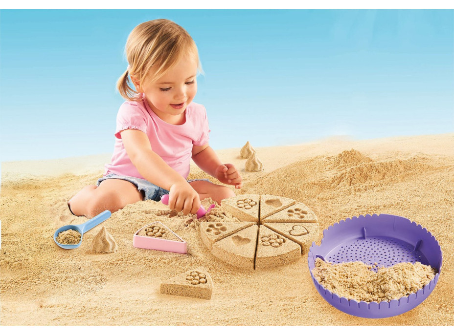 PLAYMOBIL® 1.2.3.,Sand 70339 Sada na písek Pekařství