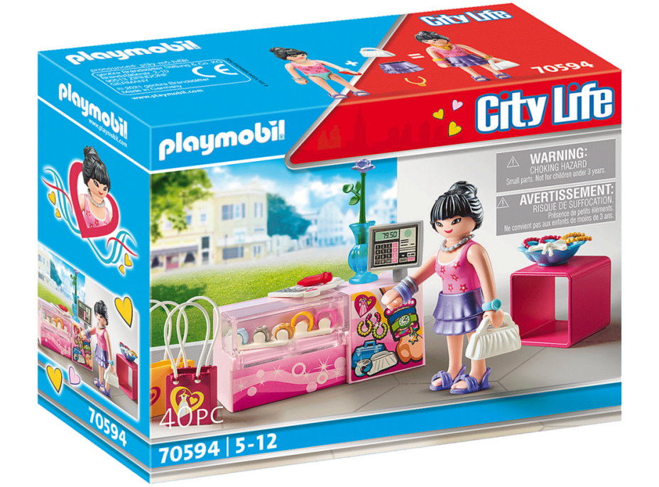 PLAYMOBIL® City Life 70594 Módní doplňky