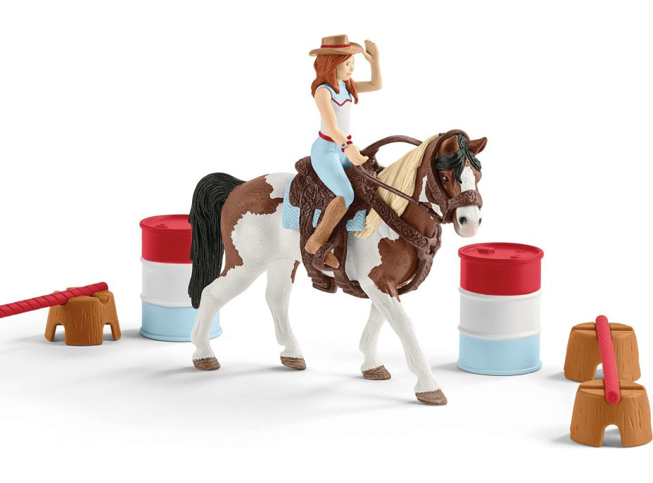 SCHLEICH Horse Club® 42441 Hannah a jezdecká sada na western