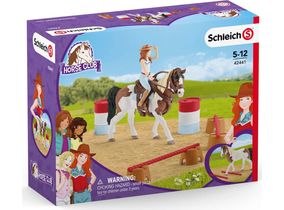 SCHLEICH Horse Club® 42441 Hannah a jezdecká sada na western