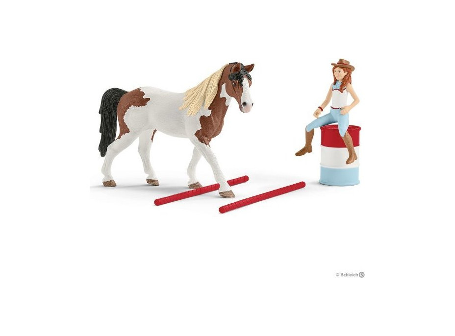 SCHLEICH Horse Club® 42441 Hannah a jezdecká sada na western