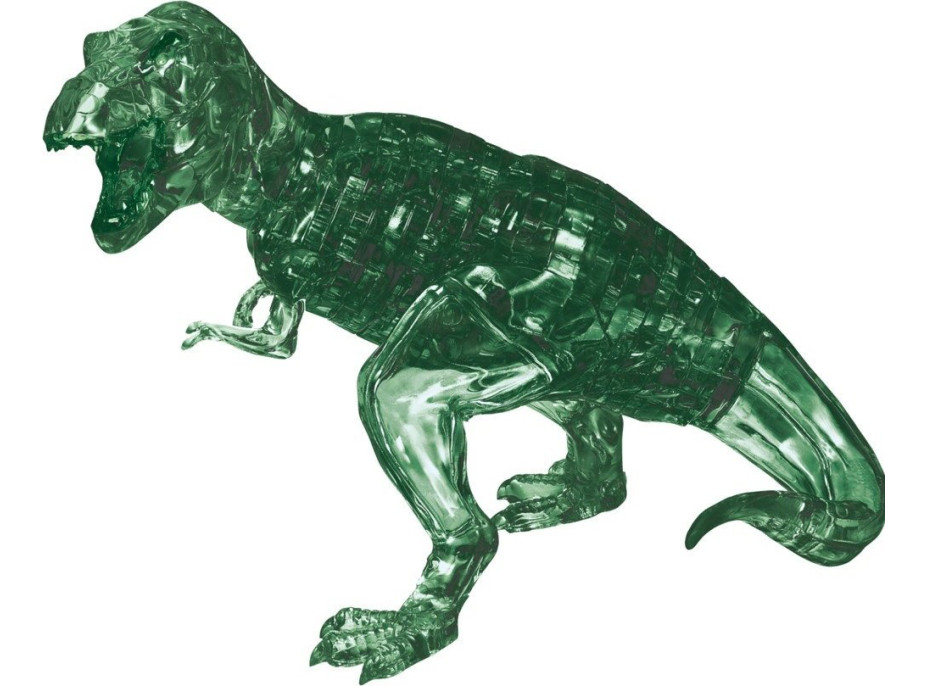 HCM KINZEL 3D Crystal puzzle Tyranosaurus zelený 49 dílků