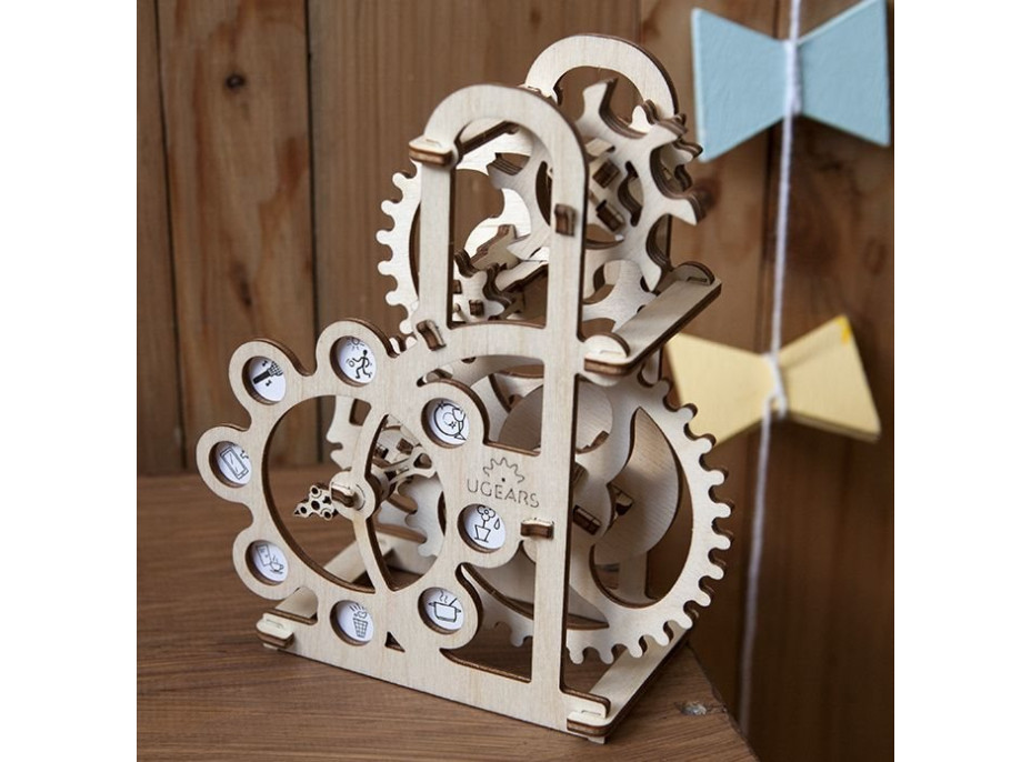 UGEARS 3D puzzle Dynamometr 48 dílků