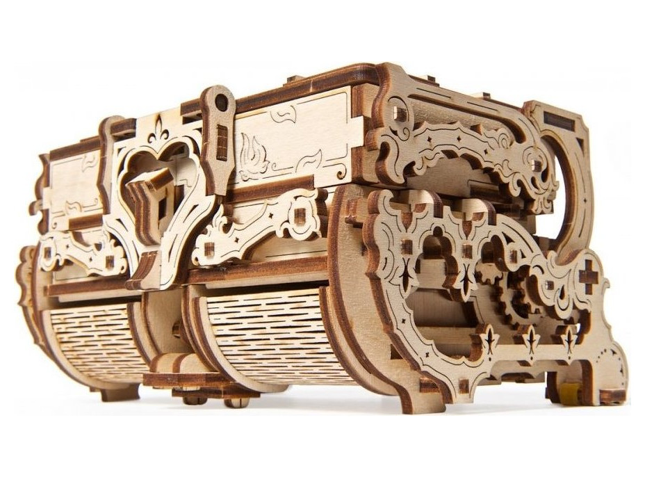 UGEARS 3D puzzle Antická šperkovnice 185 dílků