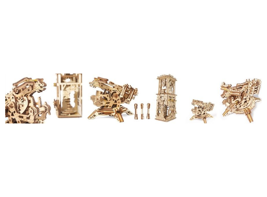 UGEARS 3D puzzle Archbalista a věž 292 dílků