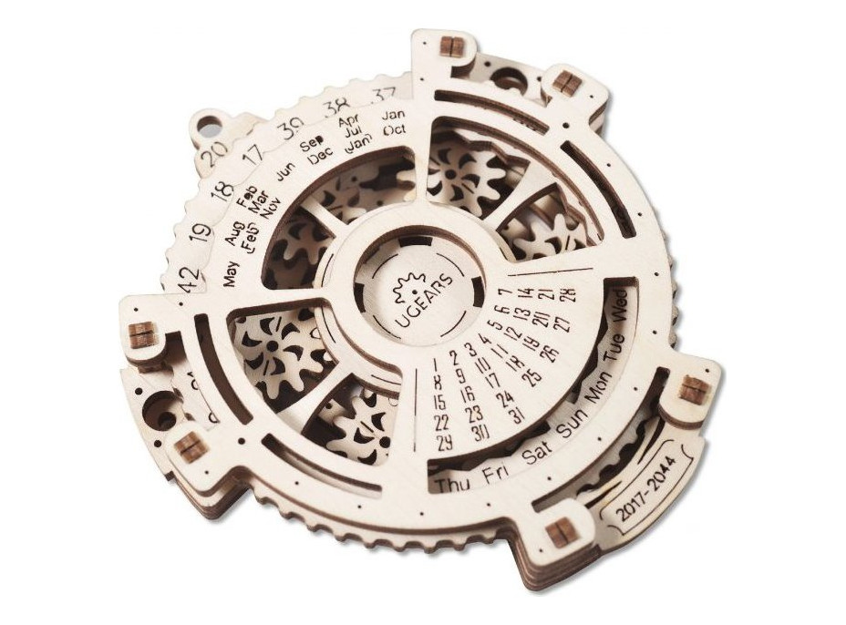 UGEARS 3D puzzle Kalendář 24 dílků