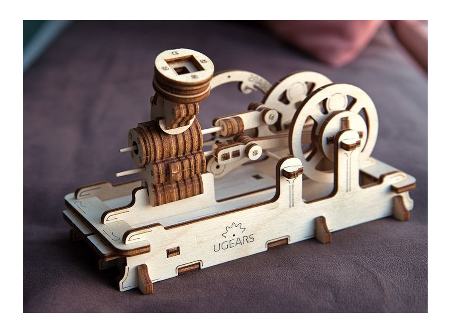 UGEARS 3D puzzle Motor 81 dílků