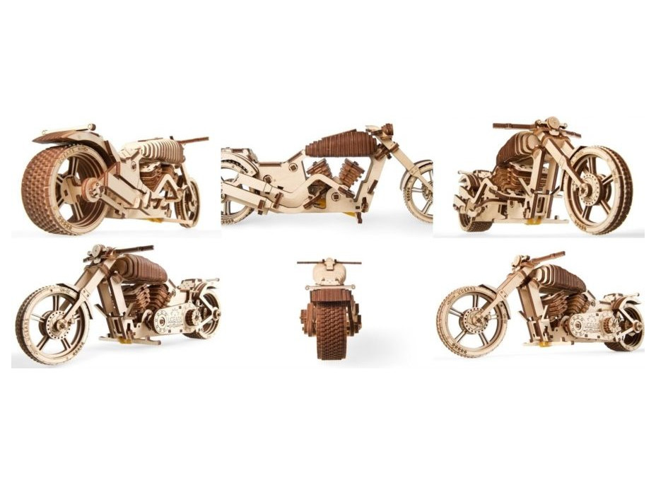 UGEARS 3D puzzle Motorka 189 dílků