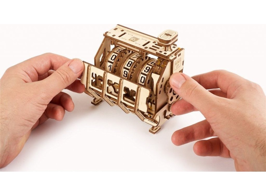 UGEARS 3D puzzle Počítadlo (pokladna) 157 dílků