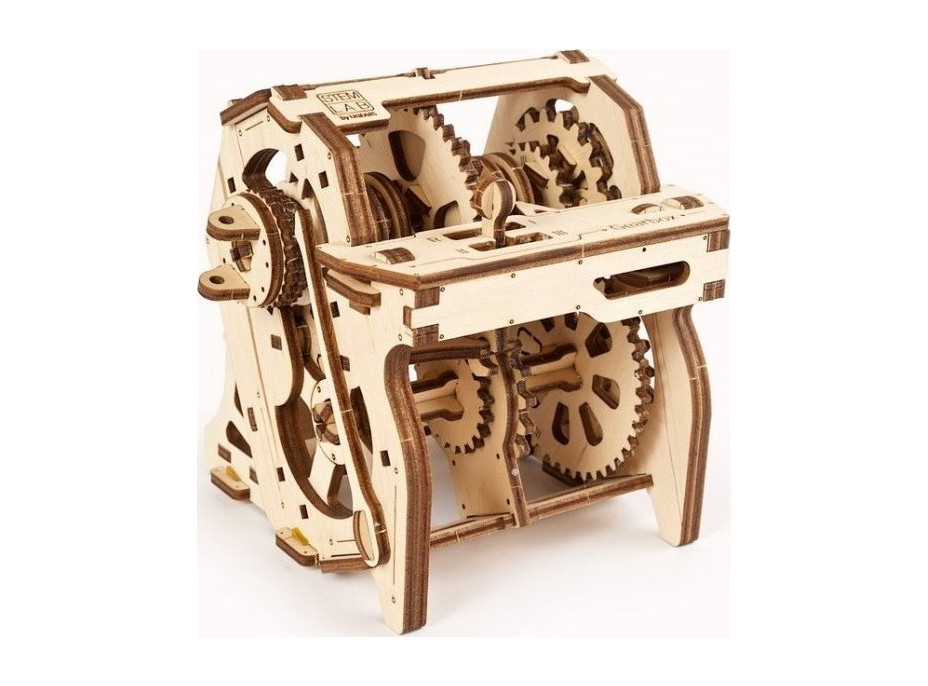 UGEARS 3D puzzle Převodovka 120 dílků