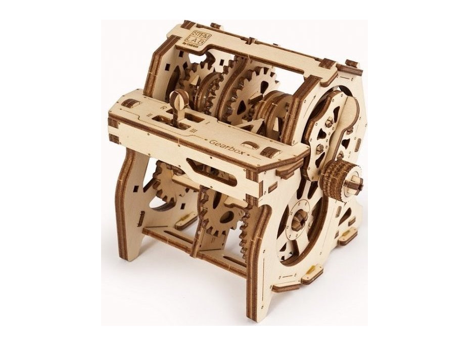 UGEARS 3D puzzle Převodovka 120 dílků