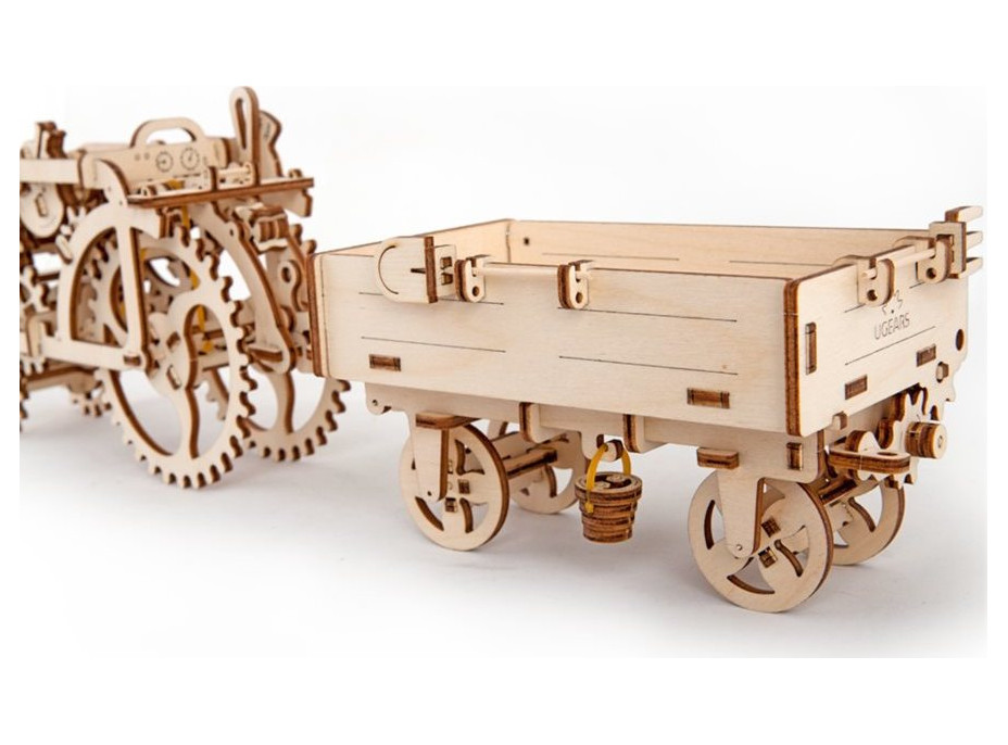 UGEARS 3D puzzle Vlečka 68 dílků