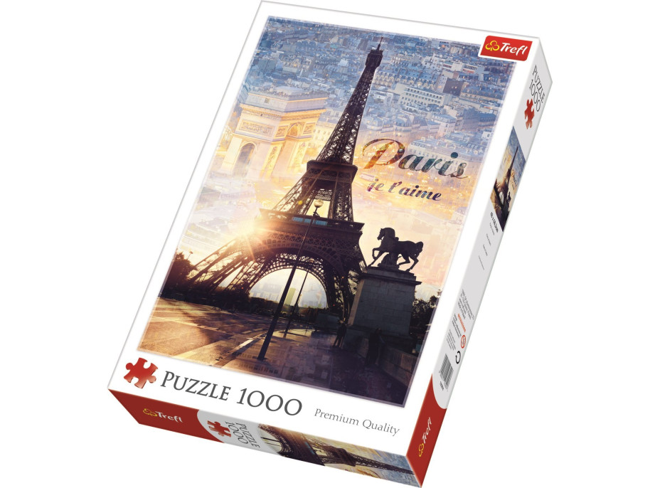 TREFL Puzzle Paříž za úsvitu 1000 dílků