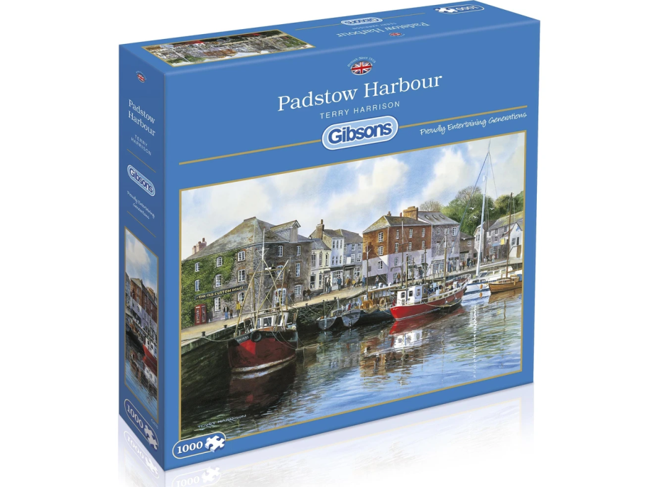 GIBSONS Puzzle Přístav Padstow 1000 dílků