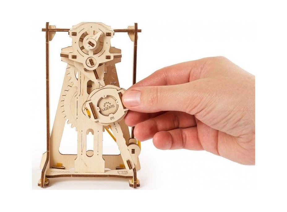 UGEARS 3D puzzle Kyvadlo (metronom) 92 dílků